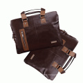 Premium waterproof classic men's real leather bag